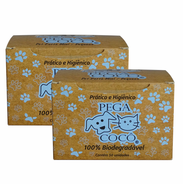 Kit 2 caixas Mini e Pequeno porte