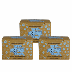 Kit 3 caixas Mini e Pequeno porte